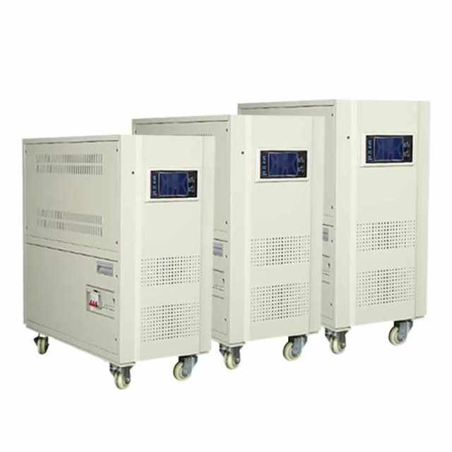 50kVA Electronic Voltage Regulators Three-phase 380VAC Boost Converter for Data Centers and Financial Trading Systems Goter Power