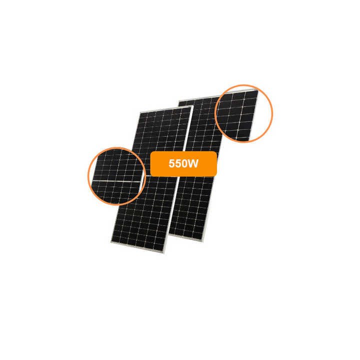 Solar Panels 540W 550W Crystalline Half Cell Mono 500W for Home Solarfirst