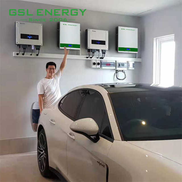 GSL ENERGY 48V 200Ah LiFePO4 Battery Storage Wall 5-10kW Off Grid Hybrid Grid 15-Year Warranty Solar Power Energy Storage System