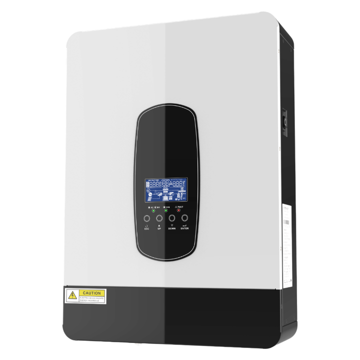 3000W Off-Grid Solar Inverter 450V 230VAC Wall-Mounted 3200VA 80A Pure Sine Wave 24VDC Single Phase MPPT 6KW Output for Home Use InnoFuture