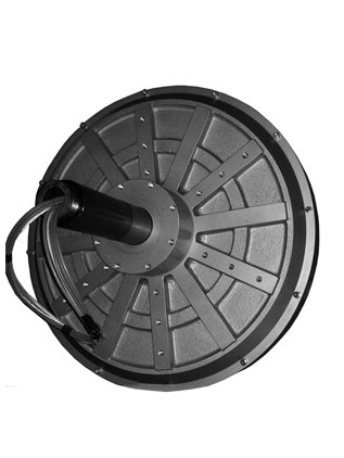 2000W 300RPM Vertical Wind Turbine Generator Coreless Low Starting Torque High Efficiency for Renewable Energy Systems