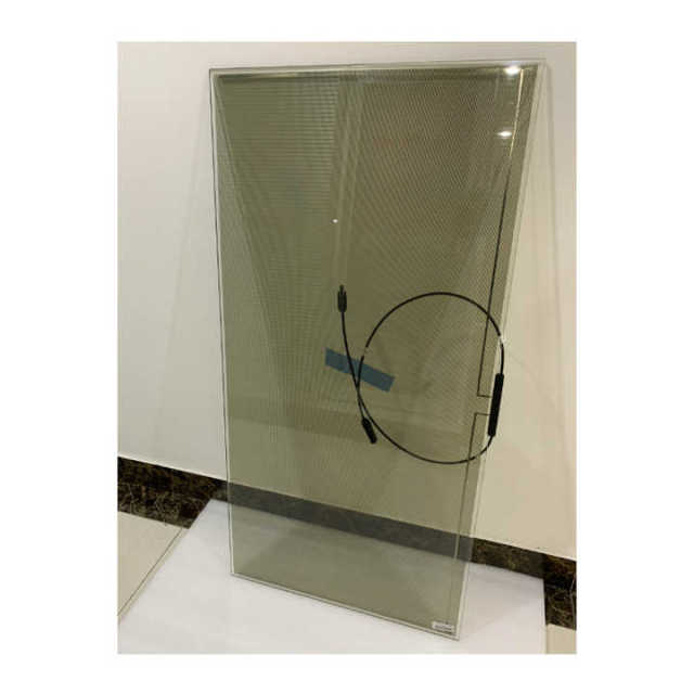 Thin Film Solar Panels 10%-40% Transparency 1200*600*7mm Custom Color for Commercial and Residential Applications SolarFirst
