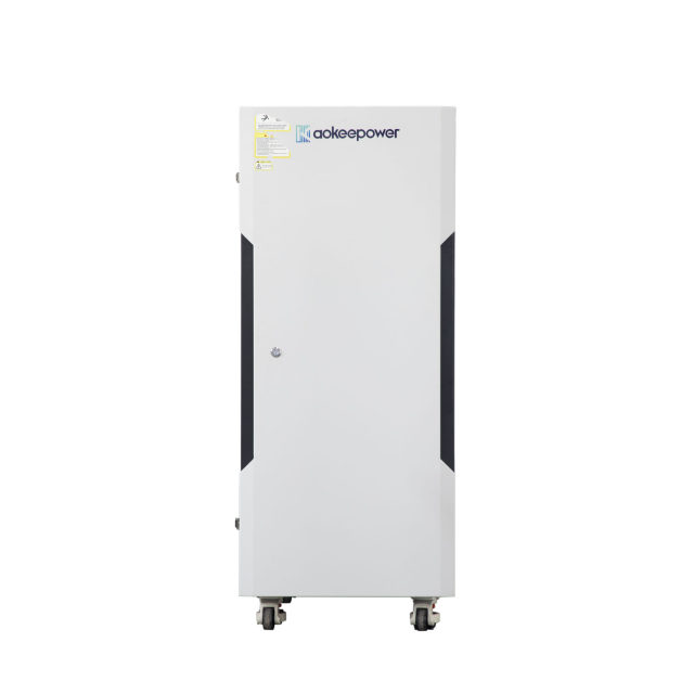 EH08/EH08 PLUS High-Capacity Lithium Iron Phosphate (LFP) Energy Storage System for Residential and Commercial Solar Power Storage AoKeePower