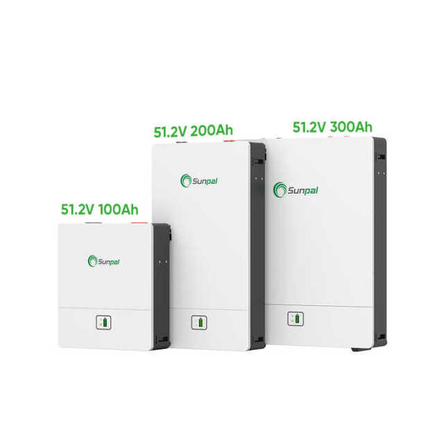 Sunpal Power Wall LiFePO4 Energy Storage Battery 48V 200Ah 5kW 15kWh 15kWh Wall-Mounted Solar Battery for Residential and Commercial Energy Storage