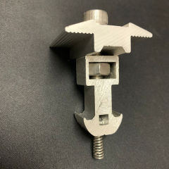 Mid Clamp for Roof Solar Mounting System High-Strength Aluminum Alloy Corrosion Resistant for PV Modules Installation FUYESEN
