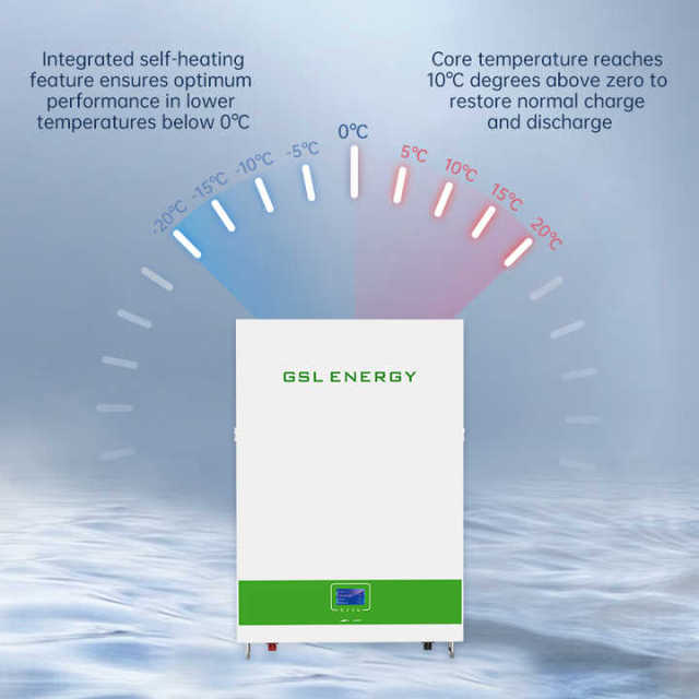 GSL Energy 10 Year Warranty 5kwh 10kwh 15kw 48v Home Energy Storage Powerwall Wall Mounted Lifepo4 Lithium Battery 10kw Capacity 48V 10-20KW Off Grid Hybrid Grid LiFePO4 Wall-mounted GSL ENERGY