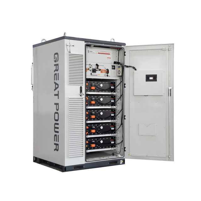 AC Air Cooling Energy Storage Cabinet 100kWh@0.5C 50kW Commercial Low-Voltage Access
