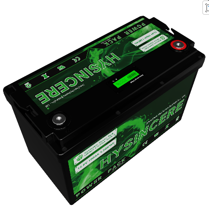 LiFePO4 Battery 12V 50AH 100Ah 200Ah 400Ah IP65 Waterproof Solar Energy Storage System with Heating Balance HYSINCERE