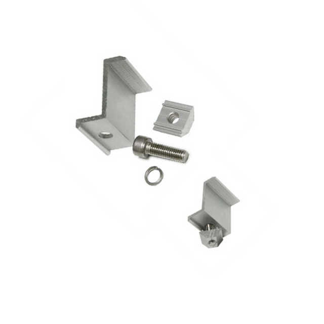 Adjustable Side Solar Panel Clamps Solar Mid Clamp Solar End Clamp for Secure PV Module Mounting in High Wind and Snow Load Conditions SolarFirst