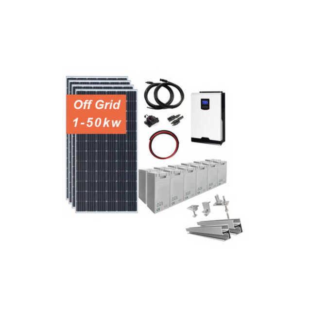 Off-Grid Solar Power System 10kW 48V Pure Sine Wave Inverter for Home Use Solarfirst