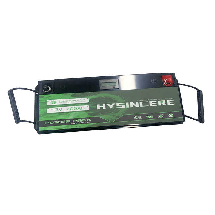 LiFePO4 Battery 12V 50Ah 100Ah 200Ah 400Ah Deep Cycle Rechargeable IP65 Waterproof for Solar Energy Storage Systems HYSINCERE