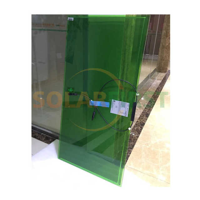BIPV Transparent Glass Solar Panel 10%-80% Light Transmittance for Building Integrated Photovoltaic Systems Solarfirst