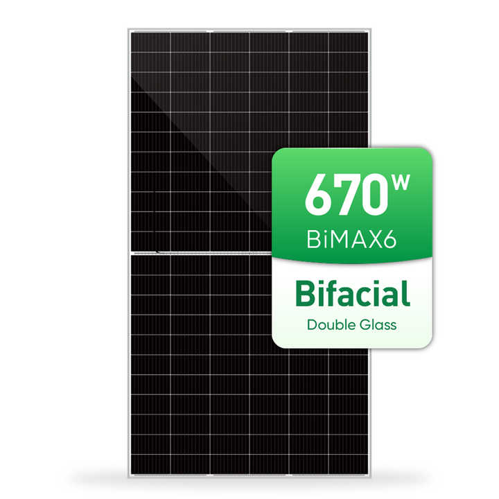 Sunpal Double Glass Bifacial Solar Panels 650W-700W Monocrystalline High Efficiency PV Modules for Residential and Commercial Power Systems Sunpal