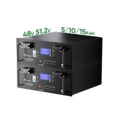 Sunpal Stacked Storage Lithium Ion Battery 48V 51V 100Ah 5kWh High Voltage LiFePO4 Battery for Off-Grid Hybrid Solar Energy Systems