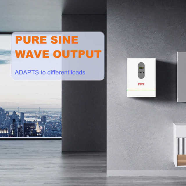 3.6KW High Frequency PV Inverter Off-Grid Solar Energy System 48VDC Battery for Home Use GOTERPOWER