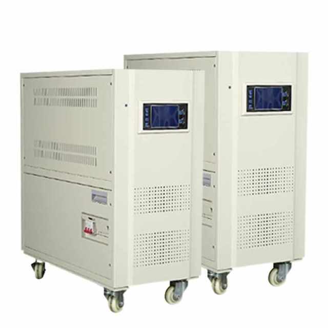 50kVA Electronic Voltage Regulators Three-phase 380VAC Boost Converter for Data Centers and Financial Trading Systems Goter Power