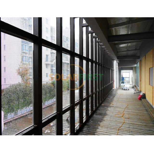 Thin Film Solar Panel 10% 20% 40% 80% Transparent for Window Application Solarfirst