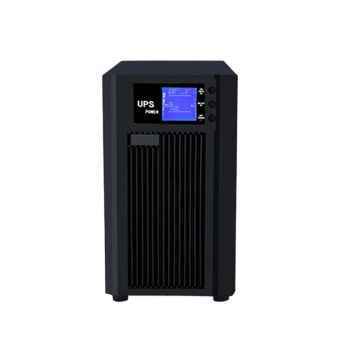 3KVA Single Computer Power Supply High Frequency Online UPS LCD Display for Computer with Overvoltage Protection Goter Power