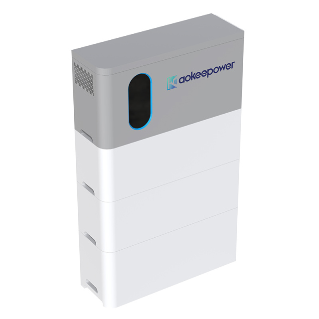 Energy Storage Cabinet 5kW LiFePO4 51.2Vdc 5.376kWh*1-4 Off-Grid Solar Power System