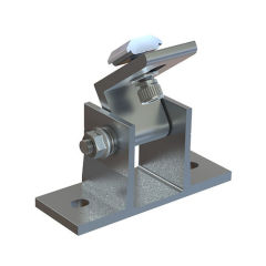 Flat Roof Front Fixed Parts Durable Aluminum Alloy 6063-T5 Solar Mounting System for Residential and Commercial PV Installations FUYESEN