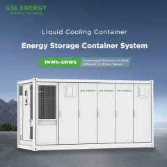 3.7MWh Solar Battery Storage System 1MWh ESS LiFePO4 Container Off-Grid Connection GSL ENERGY