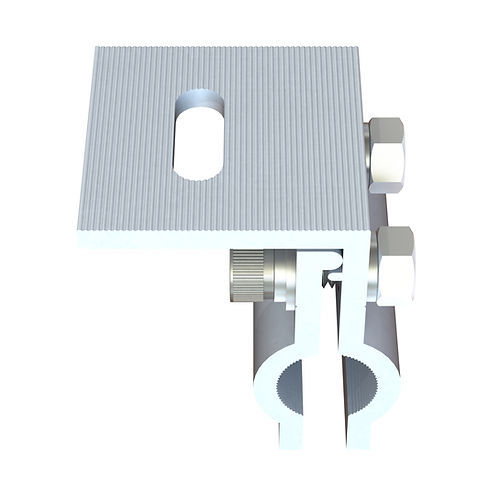 Round Metal Roof Klip Lok Bracket Heavy-Duty Solar Mounting System for KLIP-LOK 700 600 406 Metal Roofing Clamps FUYESEN