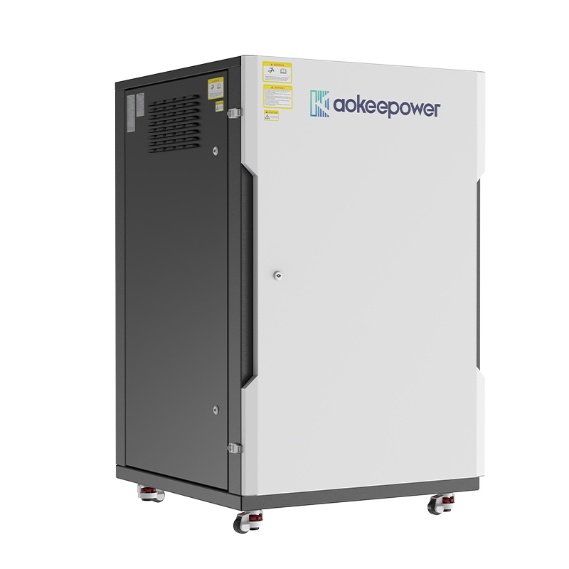 EH08/EH08 PLUS High-Capacity Lithium Iron Phosphate (LFP) Energy Storage System for Residential and Commercial Solar Power Storage AoKeePower
