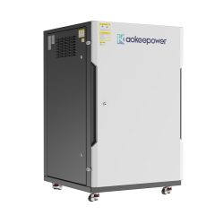 EH08/EH08 PLUS High-Capacity Lithium Iron Phosphate (LFP) Energy Storage System for Residential and Commercial Solar Power Storage AoKeePower