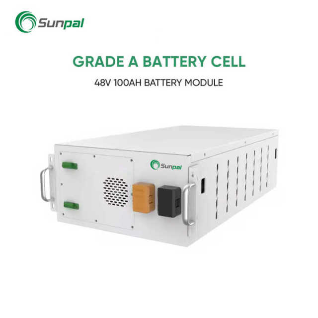 Sunpal Solar Lithium Battery 200Ah 10kWh 15kWh 20kWh Stackable Energy Storage System for Residential and Commercial Solar Power Backup LiFePO4 Battery