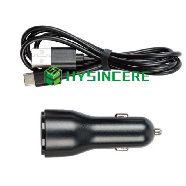 Portable Car Charger 40W 10W 55W 4-in-1 PD 2.0 USB-C Retractable Fast Charging Solution for Electric Vehicles