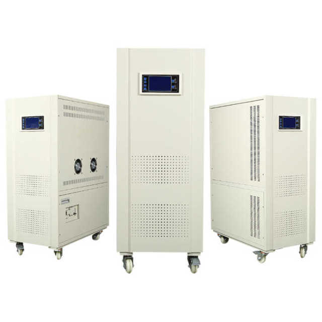 1000kVA 240kW Contactless Voltage Regulator Three-Phase 380VAC Boost Converter for Data Centers Financial Trading Systems GoTer Power