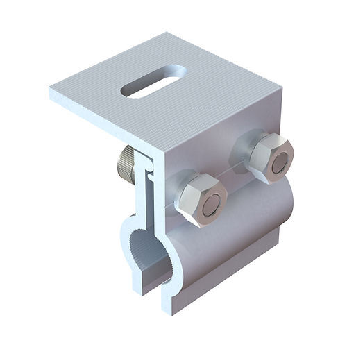 Round Metal Roof Klip Lok Bracket Heavy-Duty Solar Mounting System for KLIP-LOK 700 600 406 Metal Roofing Clamps FUYESEN