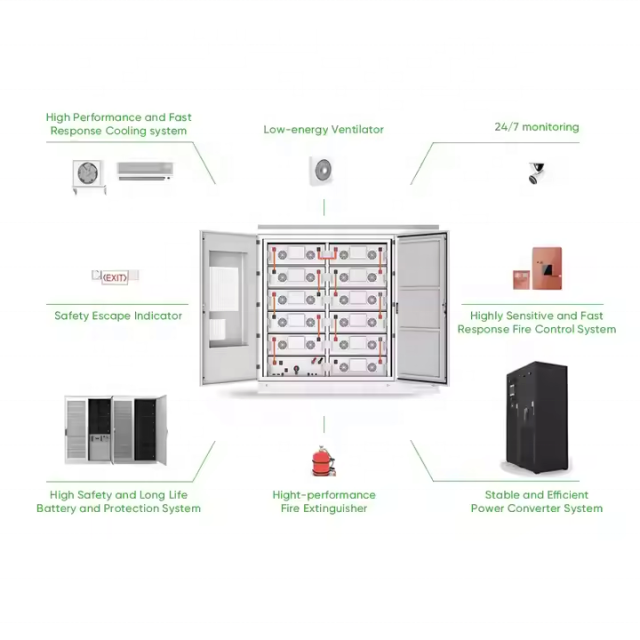 Sunpal 100kW 400kWh 500kWh Liquid Cooling Container Energy Storage System for Solar Power Grid Hybrid Applications