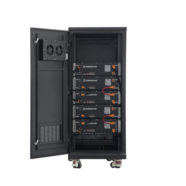 EH08/EH08 PLUS High-Capacity Lithium Iron Phosphate (LFP) Energy Storage System for Residential and Commercial Solar Power Storage AoKeePower