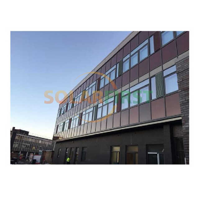 Thin Film Solar Panel High Efficiency CdTe Bifacial for Rooftop Applications Solarfirst
