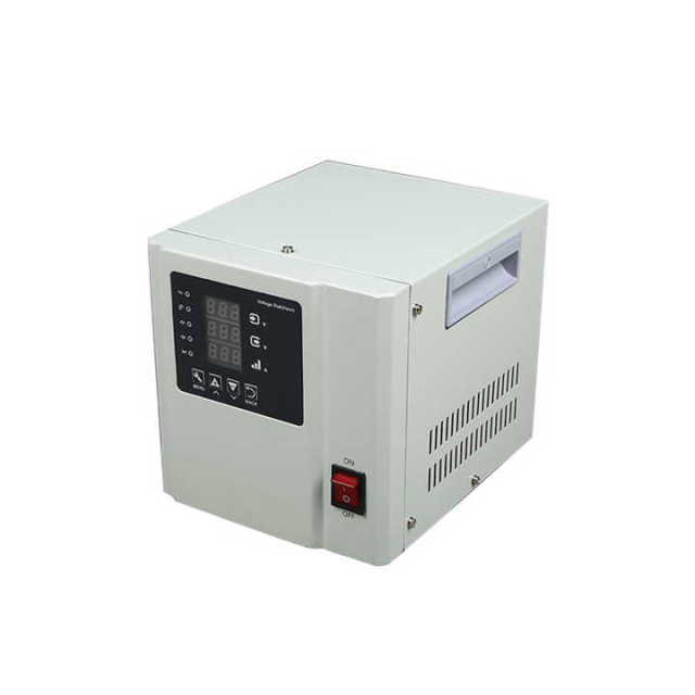 2KVA Carbon Brush Voltage Regulators Single-phase 380V Boost Converter for Data Centers and Financial Trading Systems Goter Power