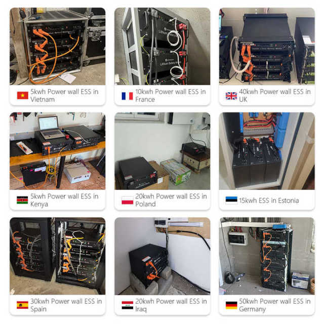 Customized ESS 30Kwh 50kwh 60Kwh Solar Energy Storage System 48v 600ah LiFePO4 Batteries Rack Storage Lithium Battery Cabinet 482*420*178mm 42kg Off Grid Hybrid Grid Application Lithtech
