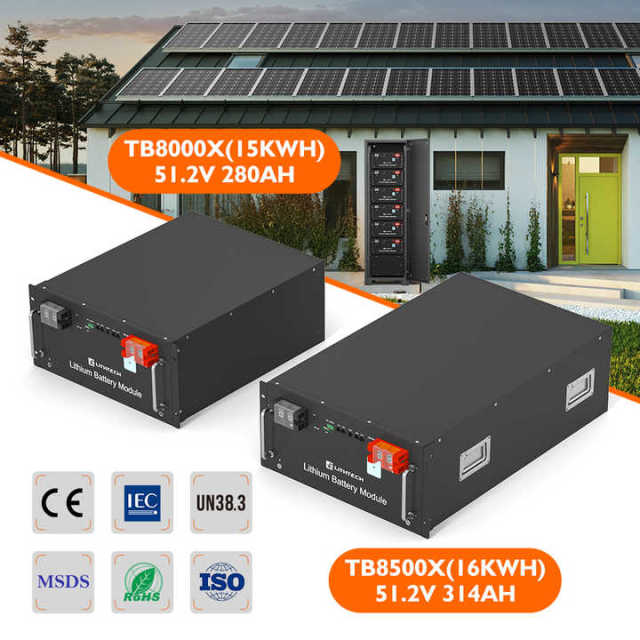 Customized ESS 30Kwh 50kwh 60Kwh Solar Energy Storage System 48v 600ah LiFePO4 Batteries Rack Storage Lithium Battery Cabinet 482*420*178mm 42kg Off Grid Hybrid Grid Application Lithtech