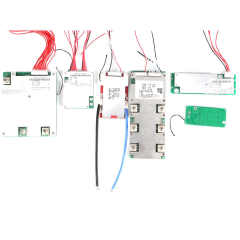 16S 48V LiFePO4 Battery Management System 150A Continuous Current Active Balancing NTC Protection RS485 Communication for Energy Storage Systems