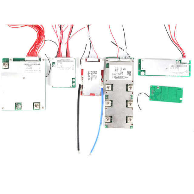 16S 48V LiFePO4 Battery Management System 150A Continuous Current Active Balancing NTC Protection RS485 Communication for Energy Storage Systems
