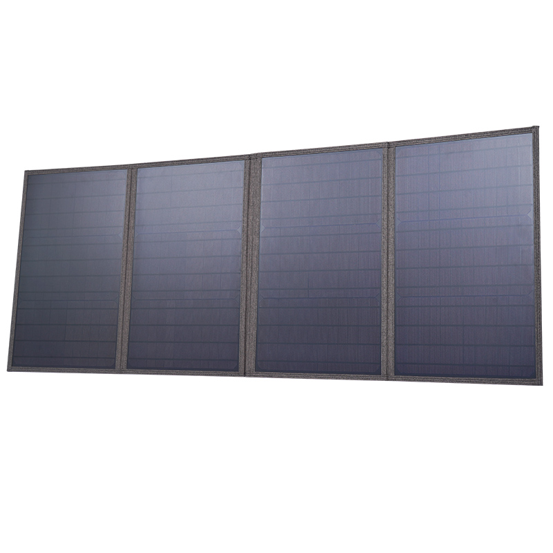 Solar Foldable Charger 18V 100W 3.3KG Lightweight Portable for Outdoor Camping and Emergency Power Supply
