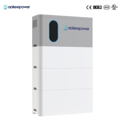 Energy Storage Cabinet 5kW LiFePO4 51.2Vdc 5.376kWh*1-4 Off-Grid Solar Power System