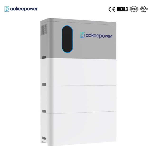 Energy Storage Cabinet 5kW LiFePO4 51.2Vdc 5.376kWh*1-4 Off-Grid Solar Power System