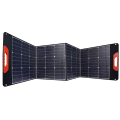 Solar Foldable Charger 36V200W 18V/11A or 36V5.5A Portable for Outdoor Camping and Emergency Power Backup