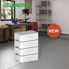 LiFePO4 Stackable Battery 5Kwh to 33.6Kwh Solar System Home Power Storage GSL ENERGY
