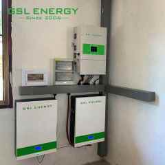 GSL Energy Smart BMS Lithium Battery Pack 51.2V 48V 100Ah Wall-Mounted Home Solar Power Storage System 5kWh 10kWh