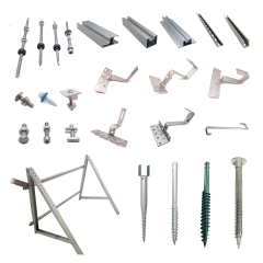 Solar Ground Mount Kit Durable Metal Structure for Ground Solar Power Stations Fuyesen
