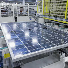 Sunpal Double Glass Bifacial Solar Panels 650W-700W Monocrystalline High Efficiency PV Modules for Residential and Commercial Power Systems Sunpal
