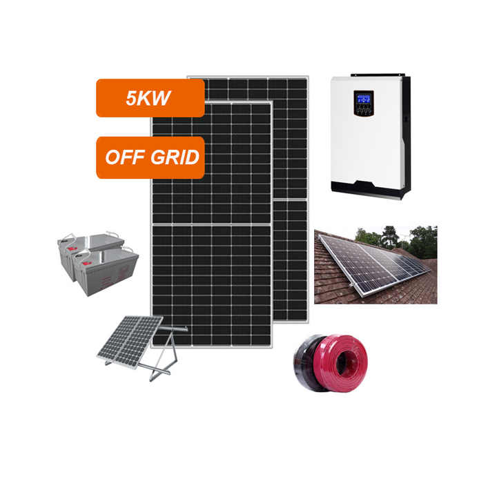 5KW Off Grid Solar Power System Hybrid Type Home Use Solar Panel Solarfirst
