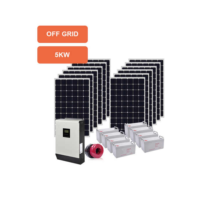 Solarfirst Off-Grid Solar Power System 10kW 20kW 15kW 5kW Home Energy Storage System with MPPT Controller and Pure Sine Wave Inverter Solarfirst